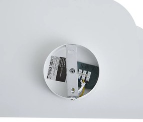 Детска стенна лампа бял облак със слънце - Cloudy