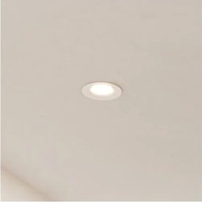 Eglo 902329 - димируемо вградено таванно осветително тяло SALICETO LED/6,4W/230V Ø8,8cm бяло