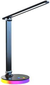 Zuma Line SM-606 LED RGB регулируема настолна лампа LED/5W/230V 3000-6000K черна