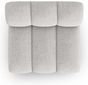 Светлосив модулен диван (среден модул) Lupine – Micadoni Home