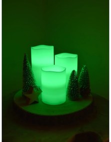 LED свещи в комплект от 3 бр. (височина 10 cm) – Hilight