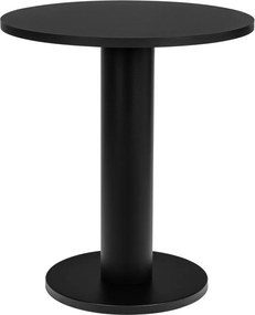 Кръгла трапезна маса с дъбов плот ø 65 cm Sool – noo.ma