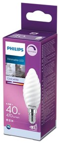 LED Димируема крушка Philips E14/4,5W/230V 4000K