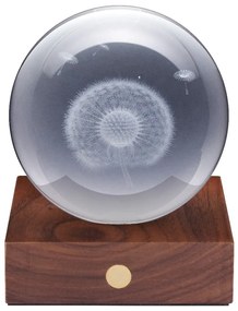 Тъмнокафява светлинна декорация с USB Amber – Gingko