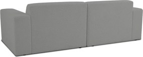 Сив диван от букле 228 cm Roxy – Scandic