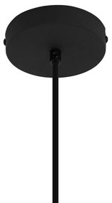 Външна висяща лампа черна IP44 - Cava