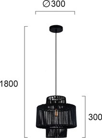 Полилей Viokef Kenya-Диаметър: 30 См.