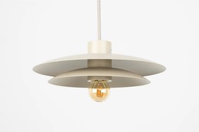 Бежово метално висящо осветително тяло ø 26,5 cm Wubbo – White Label