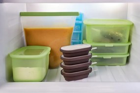 Комплект от 4 форми за сладолед на клечка Lekue 1009044, 350 мл, -20°C / +100°C, Капачета, Сив