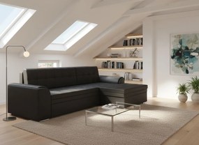 Ъгъл диван Comfort-Right-Black