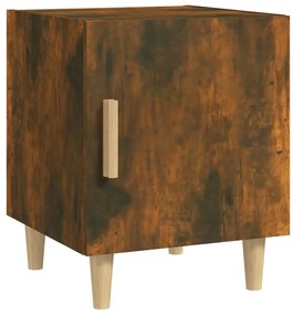 817309 vidaXL Нощно шкафче, опушен дъб, инженерно дърво