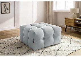 Светлосива табуретка за крака Cloud - Bobochic Paris