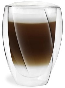 Комплект от 2 чаши за лате с двойни стени, 300 ml - Vialli Design