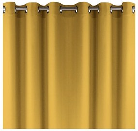 Завеса в цвят горчица 140x175 cm Carmena - Homede