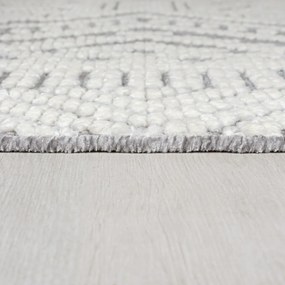 Сива пътека от шенил подходяща за пране 60x240 cm Jaipur – Flair Rugs