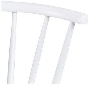 Бял трапезен стол Ida – Actona