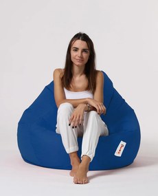 Градински пуф Premium XXL, цвят Син