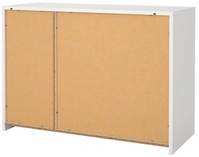 Бял скрин 119x84x48 cm Next – Tvilum