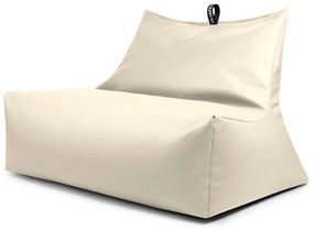 Бежов пуф от изкуствена кожа Icy Sofa – So Soft?