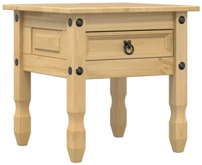 4005664 vidaXL Помощна маса "Corona" 50x50x50 см борово дърво масив