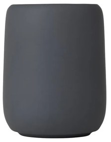 Сиво-черна чаша за четка за зъби Sono - Blomus