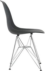 Кухненски стол Fiore Metal-черен (4) парчета