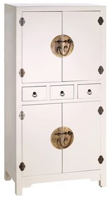 Бяло шкафче 63x131 cm Oriente – Ixia