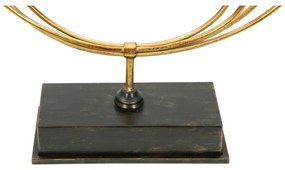 Железен свещник в златист цвят Iris - Mauro Ferretti