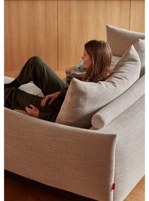 Бежов разтегателен диван 230 cm Malloy wood - Innovation