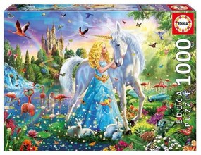 Пъзел Educa The Princess And The Unicorn 500 Части 68 x 48 cm