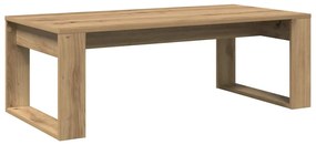 856681 vidaXL Кафе маса, дъб артизан, 102x50x35 см, инженерно дърво