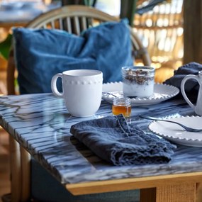 Бяла керамична чаша , 370 ml Pearl - Costa Nova