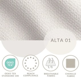 Кремаво боксспринг легло с място за съхранение 200x200 cm Monpelli – Maison de Rêve