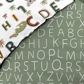 Единично памучно детско спално бельо 140x200 cm Tigry – douceur d'intérieur