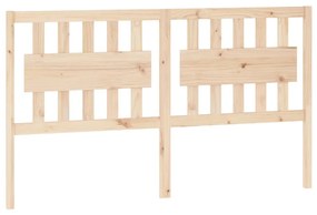 818580 vidaXL Горна табла за легло, 165,5x4x100 см, бор масив