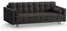 Тъмносив разтегателен диван с място за съхранение 222 cm Bali – Cosmopolitan Design