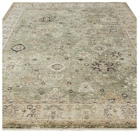 Зелен/бежов ръчно изработен килим 200x300 cm Heriz Ornate – Asiatic Carpets