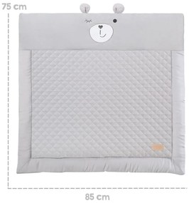 Сиво детско килимче за игра 75x85 cm Style – Roba