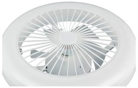 Бяло LED осветително тяло за таван Mora – Trio