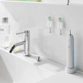 Бели силиконови мултифункционални държачи в комплект от 2 бр. Film Hook – YAMAZAKI