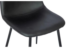 Комплект от 2 черни трапезни стола Lissy - Bonami Essentials