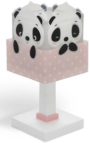 Лампа за четене Ango Panda-Pink
