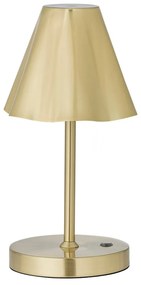 LED настолна лампа в месингов цвят с метален абажур (височина 28 cm) Lianna – Bloomingville