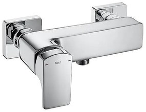 Стенен смесител за душ, A5A2D01C00, Roca, хром, 21х12.9см