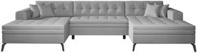 Ъглов диван Balsoi-Gray light