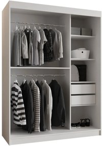 Гардероб Wika 150 плъзгащ-Кашмир