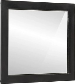 358567 vidaXL Огледало за баня 55x1x60 см стъкло и масивно дърво манго