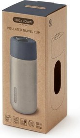 Термочаша от неръждаема стомана в сребрист цвят 340 ml – Black + Blum