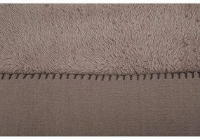 Кафяво-сиво одеяло от микроплюш 150x200 cm Tomo – Tiseco Home Studio