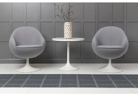 Антрацитен килим за открито и закрито 70x100 cm Ada Granit – Pappelina